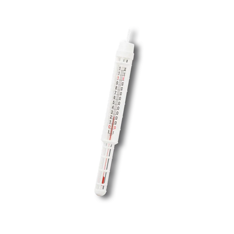 KORBTHERMOMETER, KU, weiß