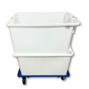 Drehstapelbehälter 65L, weiß - Bild 2