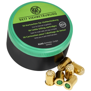 Patronen für Blitz Schussapparat grün 50 Stk./Dose