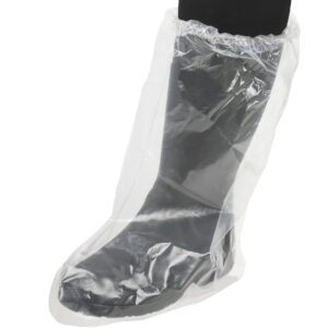 100 PE-Überziehstiefel, transparent, 70my