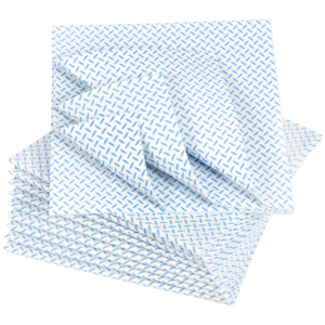 10 Wischtücher blau, Noppenprofil