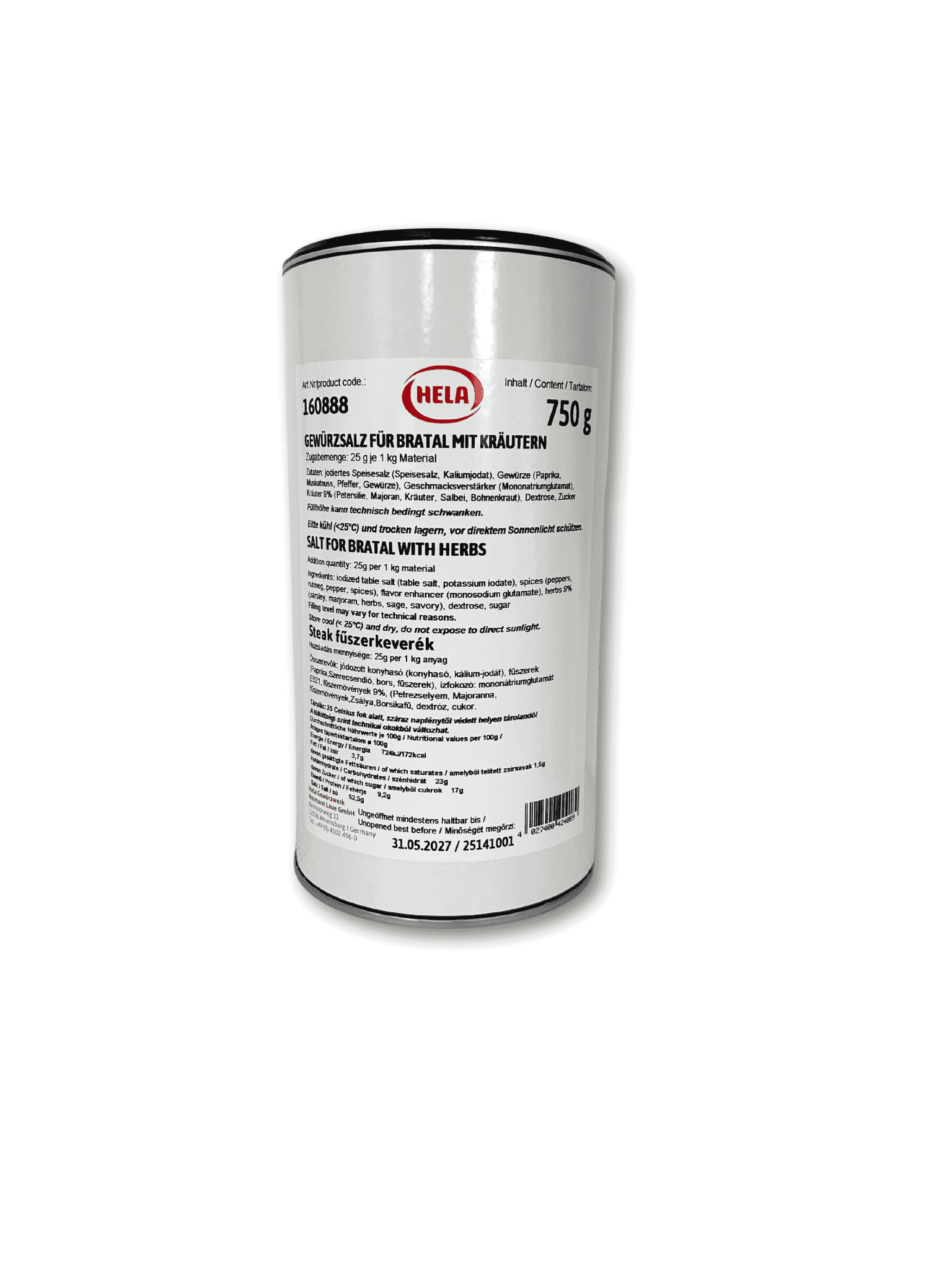 Bratal mit Kräuter 750g Dose